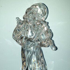 8.25’’ MIKASA Germany Lead Crystal Angelic Violin Angel Figurine